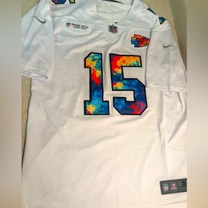 Kc chiefs Mahomes crucial catch jersey
